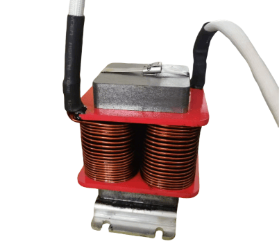 Edge-Wound Flat-Wire High-Current Reactor